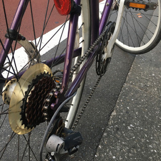 osso クロスバイク 紫