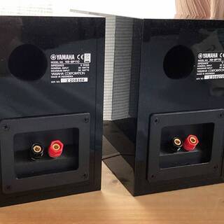 ヤマハスピーカー NS-BP110 左右ペア・ピアノブラック・音出しOK（バナナプラグにも対応、YAMAHAヤマハ）の画像