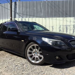 【コミコミ価格】　BMW　525ｉツーリング　Ｍスポ　車検Ｒ4年8月　79200ｋｍの画像