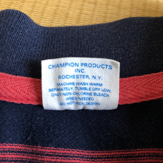 ポロシャツ👕champion Mサイズ　着丈66cm   身幅46cmの画像