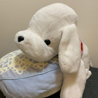 シロちゃんのぬいぐるみ