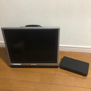 AQUOS 15型アナログTV デジタルチューナー付き