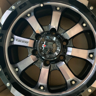 mkw17インチホイール　8J＋20 6H ４本セット
