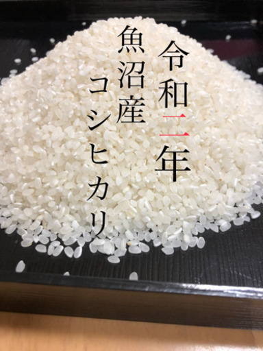 令和二年　魚沼産　コシヒカリ　玄米30Kg