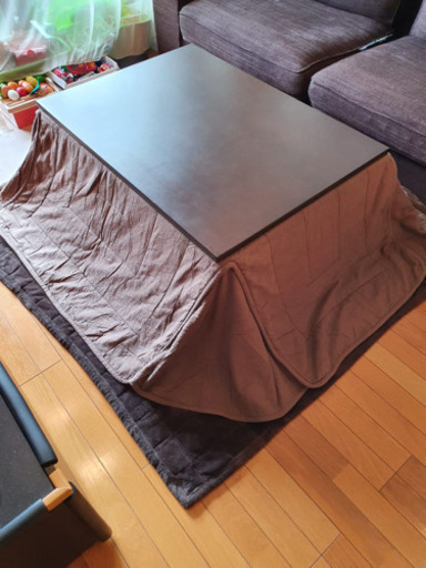 \u003c値下げしました\u003e 無印良品　こたつセット(テーブル、ふとん、マット)