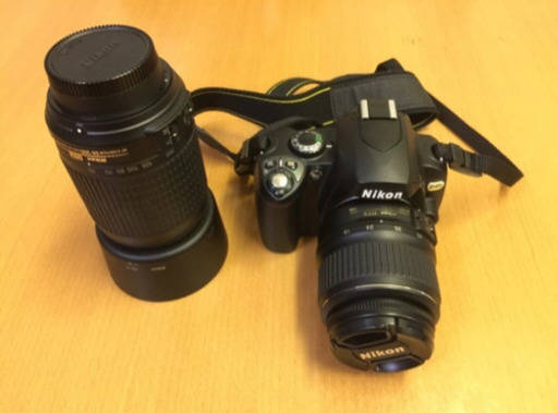 【取引方決めた】Nikon 一眼レフカメラ　D40X