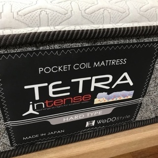 セミダブルベッド TETRA マットレス付き 綺麗状態でおススメです！