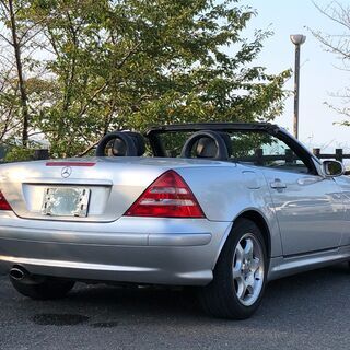 1カ月or1000キロまで無料保証！左ハンドル！オープンカー！メルセデス・ベンツ ＳＬＫ (R170) ！２年車検付き！整備済みの画像