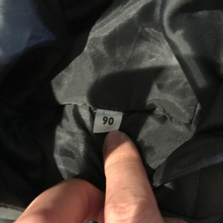 無印良品 ダウンジャケット コート 90センチ 黒 ベビーの画像