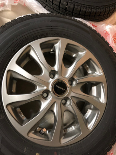 『取引中』中古　スタッドレスタイヤ　2019年製　155/80R13 13インチ