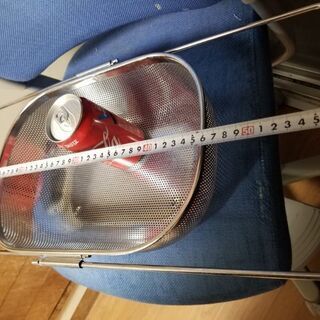 食品用　水切りラック　ステンレス製品の画像