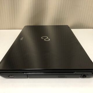 大人な漆黒のFujitsu製ノート】【Core i3・webカメラ搭載】Core i3