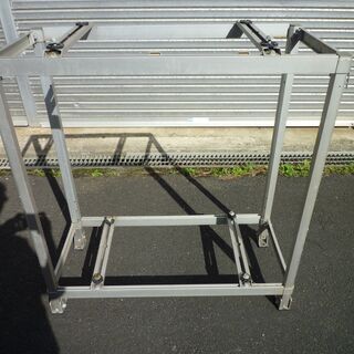 エアコン架台 ２台用★オーケースカイ　キーパー オールアルミ製の画像