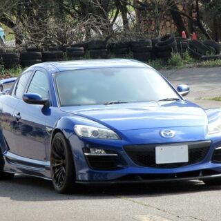 無事故・禁煙 レブリミット10000rpm！ワイド公認 後期 マツダ・RX-8 TypeRSベース ジムカーナ仕様 補修用の予備部品もまとめての画像