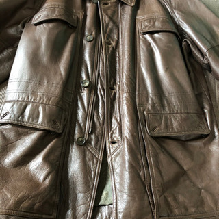 革　革ジャン　の画像