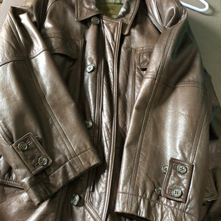 革　革ジャン　の画像