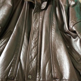 革　革ジャン　partina tokyo furの画像