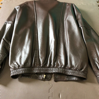 革　革ジャン　partina tokyo furの画像