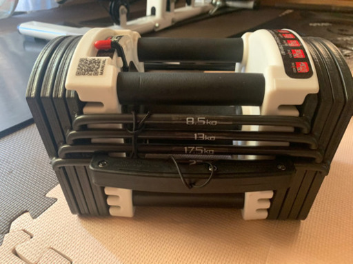 【値下げ】可変式ブロックダンベル22キロ　片方のみ