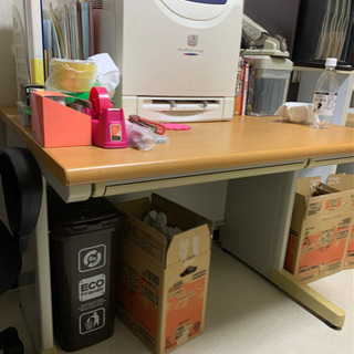 木目 オフィス事務机
