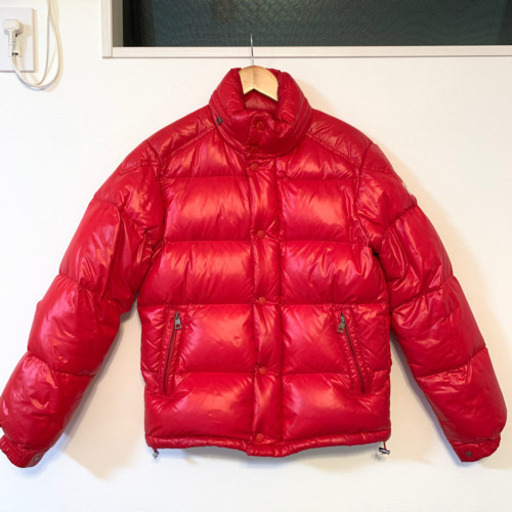 モンクレール　エバー　ダウンジャケット　レッド