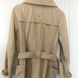 ハーフトレンチコート　M　ベージュ　ジャケットの画像