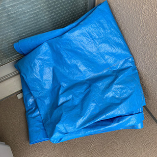 お譲り先決定ブルーシート
