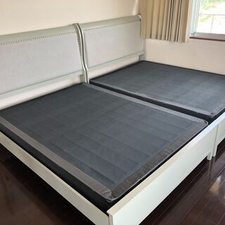 アメリカ家具　ダブルベッド×2