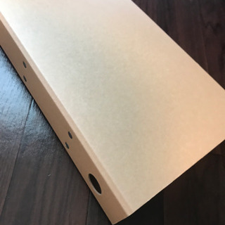 10/19まで【お値下げ】【未使用品】無印良品　2穴ファイル  ...