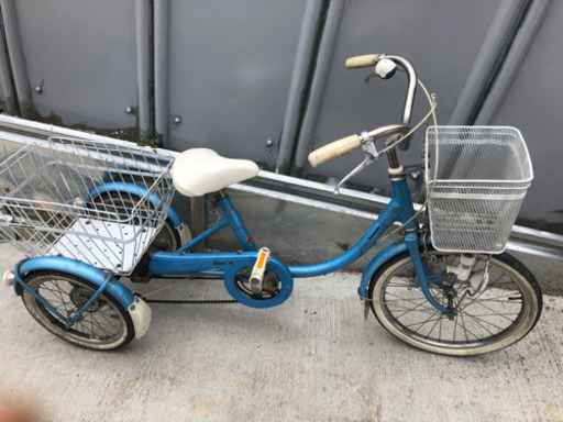 三輪者自転車 WAGON 20インチ/16インチ 大人用 三輪車 大人 三輪自転車 20インチ 折りたたみ式 3輪バイ 高齢者用 