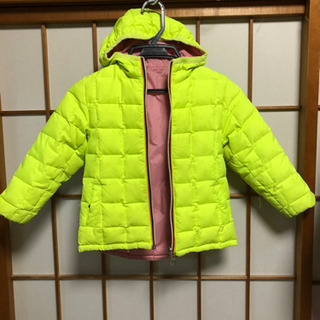 ダウンジャケット イエロー 110～120サイズ位？