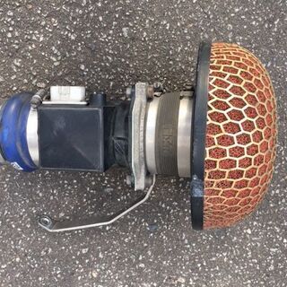 レガシィ　ＢＧ・ＢＤ　ＮＡ用社外インテークチャンバー・エアフロ・毒キノコ　３点セット　中古品の画像