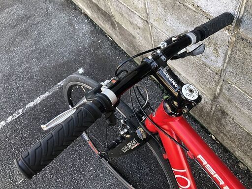 ★状態〇★ ロードバイク LOUIS GARNEAU RSR2 レッド ◆ ルイガノ 23C 20速 軽いフレーム