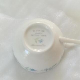 ③【Afternoon tea】ティーカップ・ソーサーセット ペア 未使用の画像
