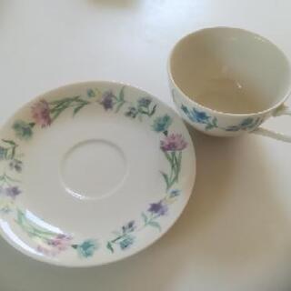③【Afternoon tea】ティーカップ・ソーサーセット ペア 未使用の画像