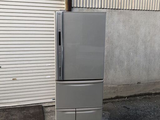 ★動作〇★ 東芝 ノンフロン冷凍冷蔵庫 GR-C43G (NS) 428L(113/315) [幅600 x 奥行693 x 高さ18