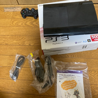 ジャンク品 PS3 CECH-4000C 500GB