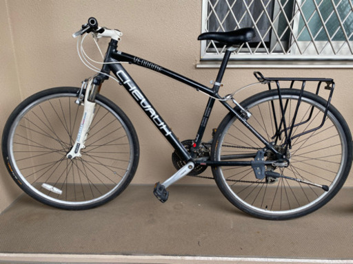 クロスバイク　譲渡先決まりました。　リアキャリアはつきません。