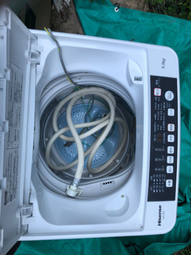 値下げ　ハイセンス洗濯機　2018年製　5.5キロ