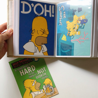 シンプソンズ　ポストカード3枚