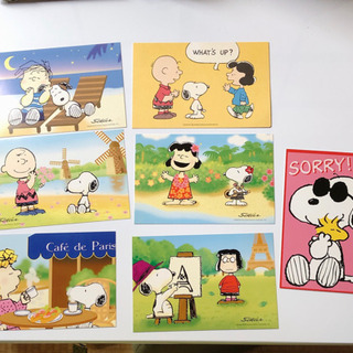 snoopy ポストカード