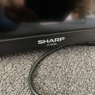テレビあげます　AQUOS32型　B-CASカードなし