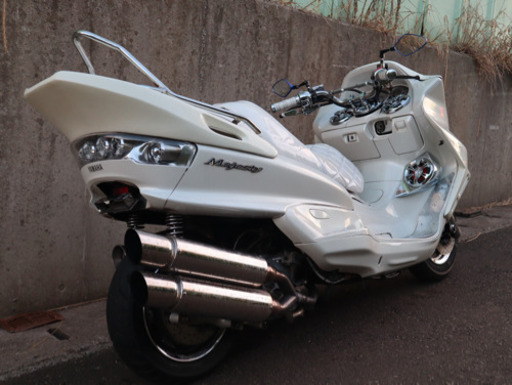 【YAMAHA マジェスティ】★1番人気★フルカス‼︎LEDレインボー 新品多数‼︎