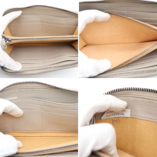 《BOTTEGA VENETA/イントレチャート ラウンドファスナー》ABランク