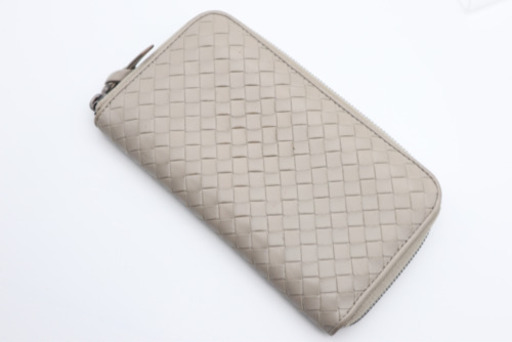 《BOTTEGA VENETA/イントレチャート ラウンドファスナー》ABランク