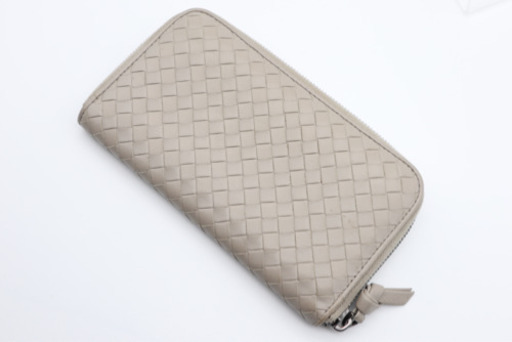 《BOTTEGA VENETA/イントレチャート ラウンドファスナー》ABランク