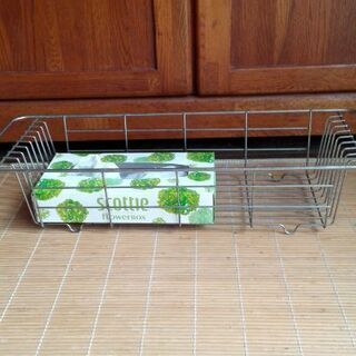 ステンレス水切りかご　【ムベのキッチン】