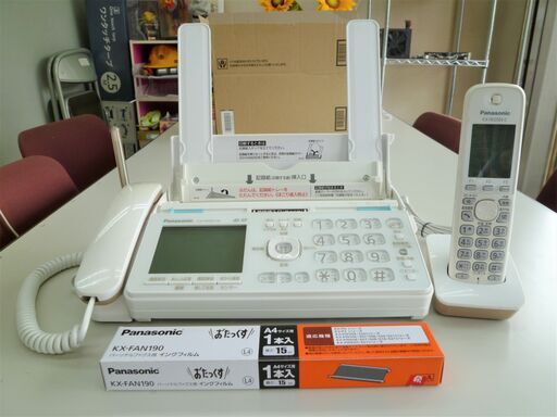 Panasonic  ﾃﾞｼﾞﾀﾙｺｰﾄﾞﾚｽ　普通紙ＦＡＸ