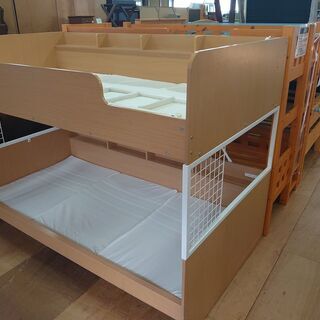+【店舗同時販売中】ニトリ　2段ベッド　デニッシュ【店頭ご来店購入限定】