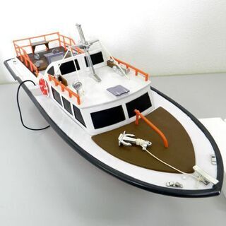 長期保管品 ラジコンボート 1/25 Ocean Trawler 757T-049 プロポ付き ☆ PayPay(ペイペイ)決済可能 ☆ 札幌市 北区 屯田 の画像